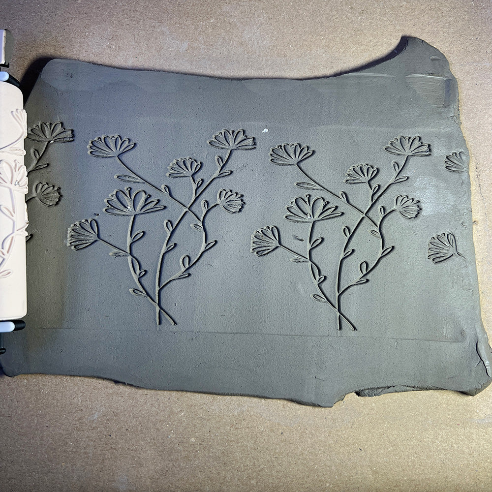 90mm tool flower line repeat design