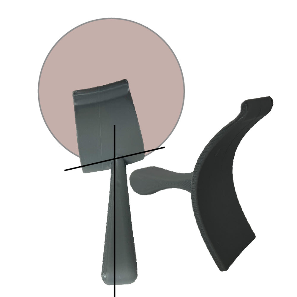 Centering aid right handed tool