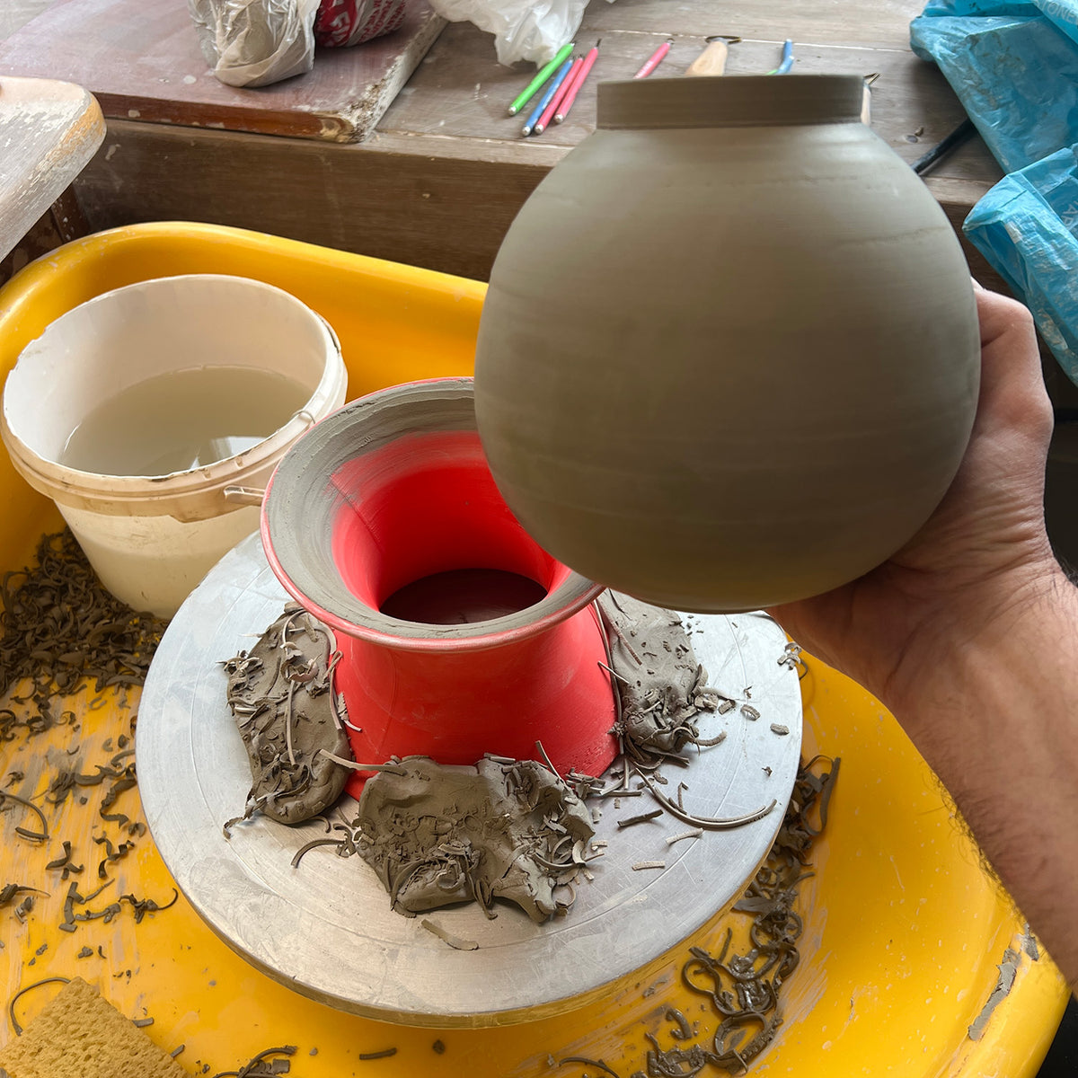 Pott'r Pottery Turning Chucks – Set of 3