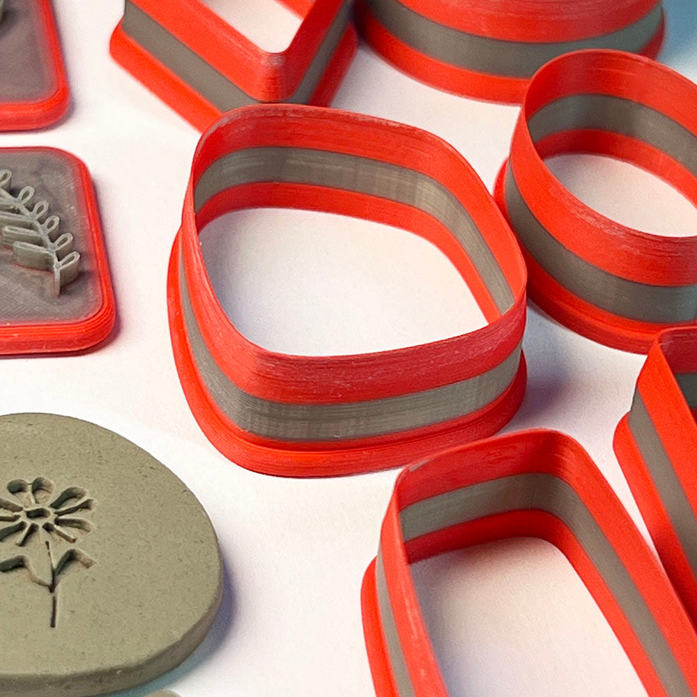 Ceramic Pendant & Jewelry Making Kit – Clay Cutters & Stamps for Pottery, Porcelain & Polymer Clay