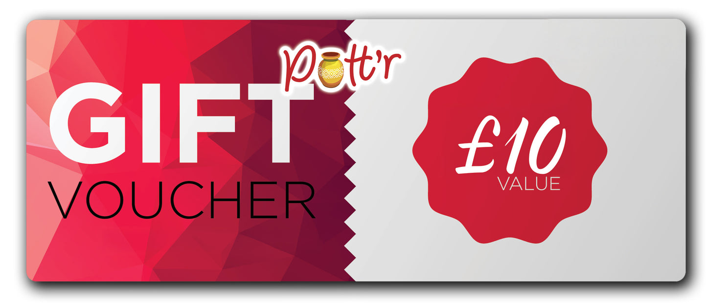 Pott'r Gift Vouchers