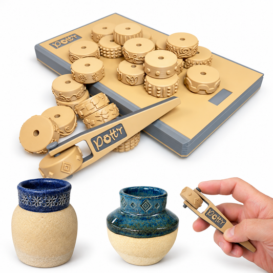 12mm Pottery Texture Border Rollers