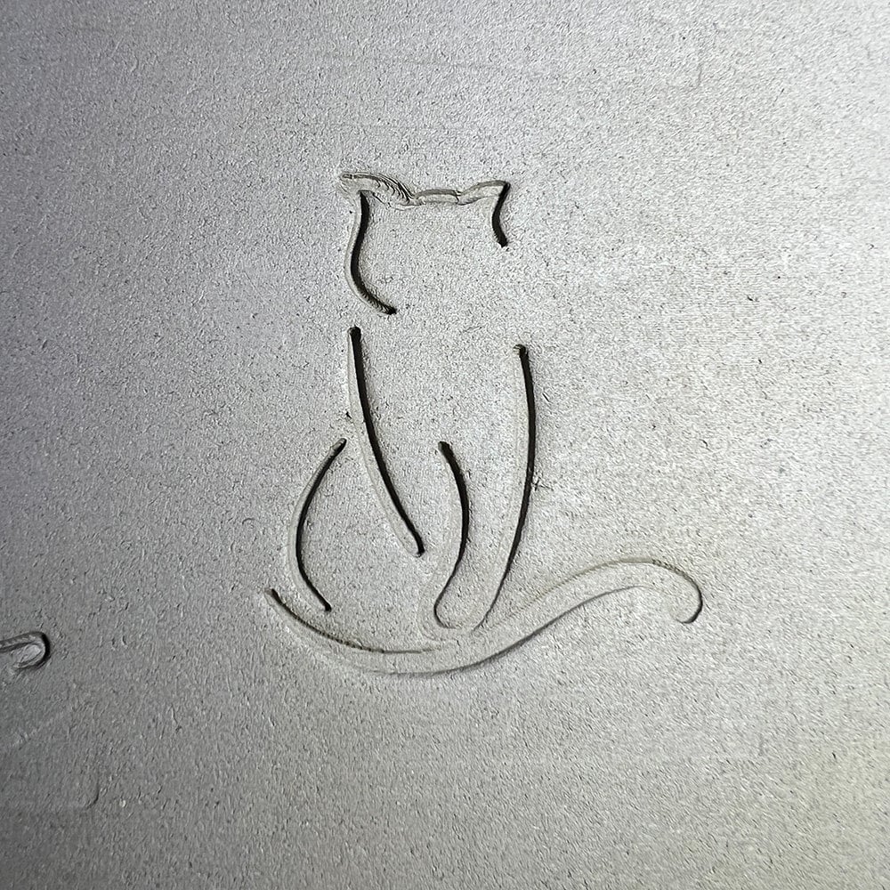 Cat Character Clay Pottery Stamp 50mm options