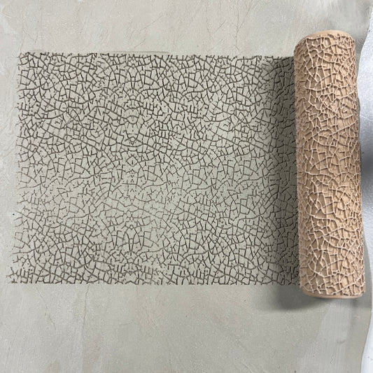 135mm Leather Effect Texture Roller - Seamless Pattern