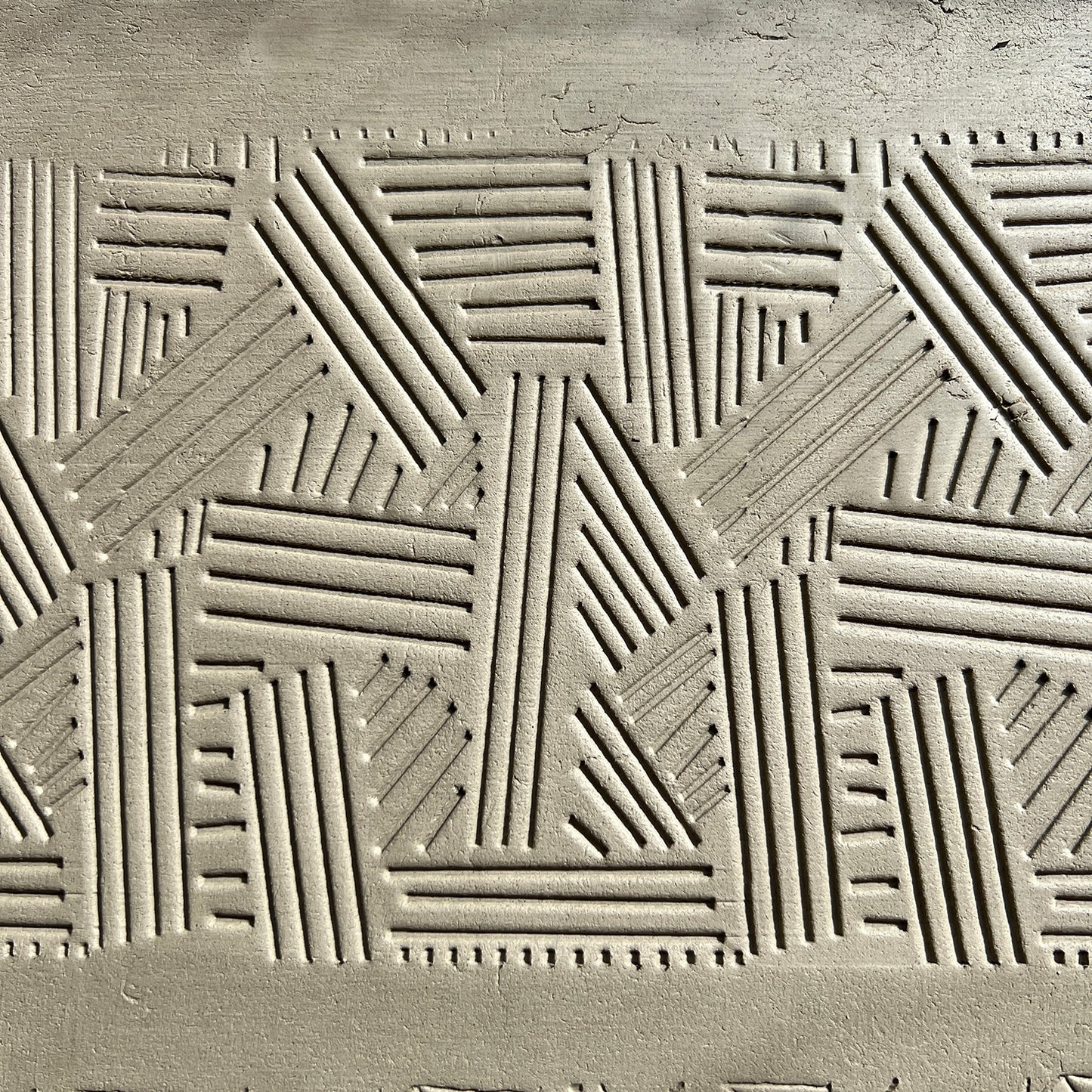 135mm Large Random Lines Texture Roller - Seamless Pattern