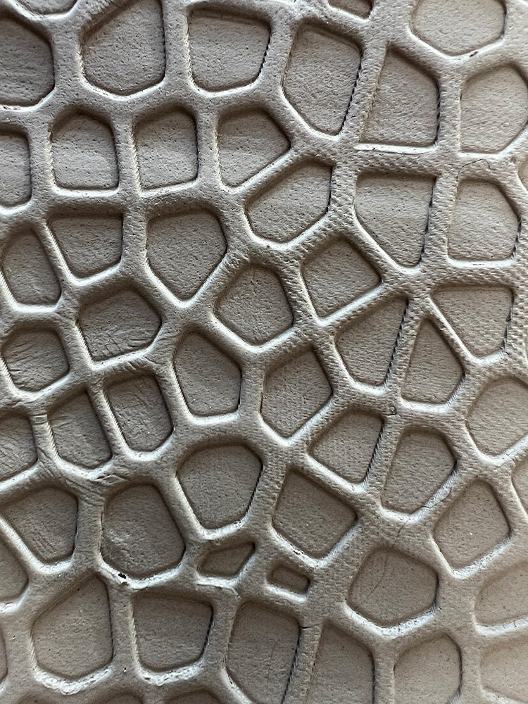 135mm STONE Voronoi Clay Pottery Texture Roller - Repeatable Pattern