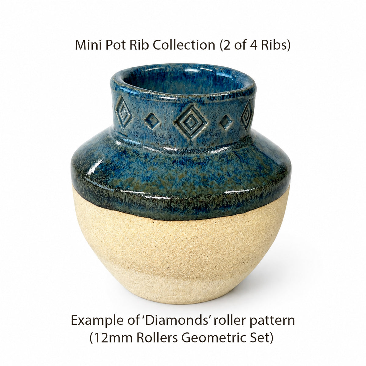 12mm Pottery Texture Border Rollers