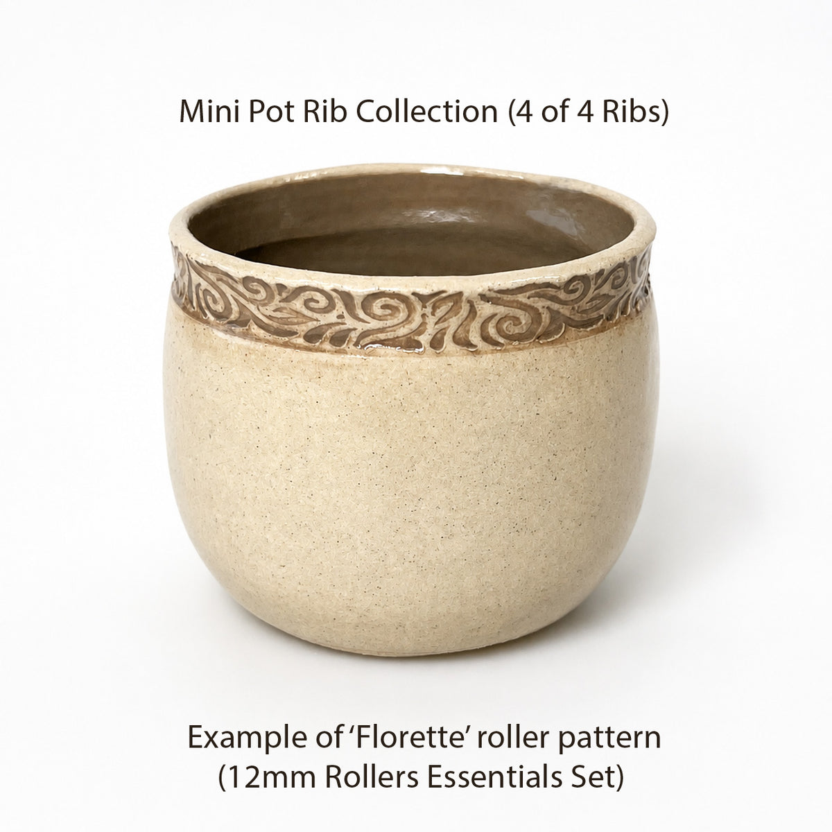 12mm Pottery Texture Border Rollers