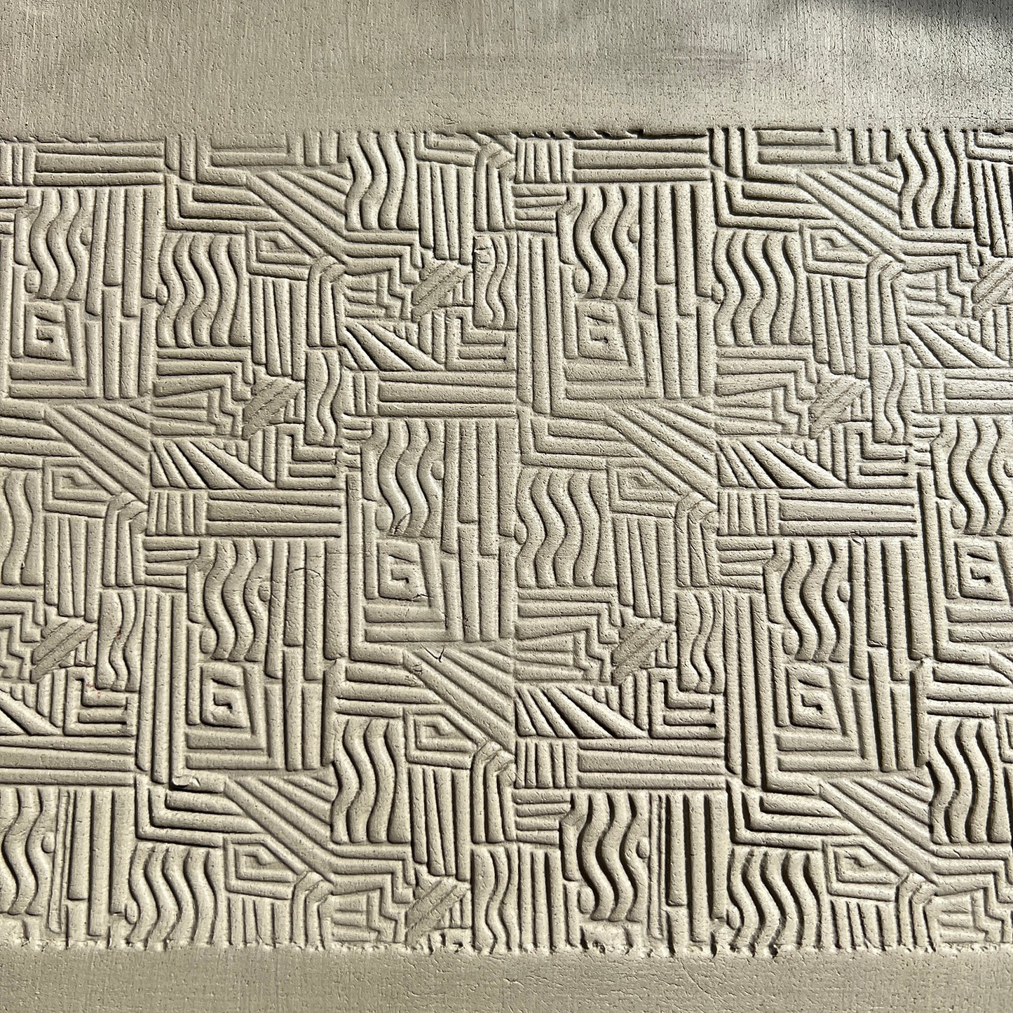 135mm Compact Random Lines Texture Roller - Seamless Pattern