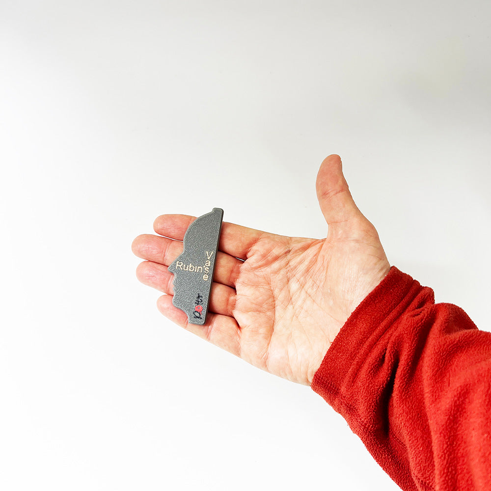 Rubin Vase Rib Set – Optical Illusion Pottery Face Profile Ribs for Throwing & Teaching Projects