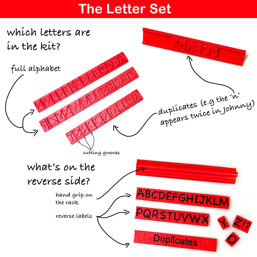 Pott’r Children’s Pottery Nameplate Making Kit - Fantasy Theme