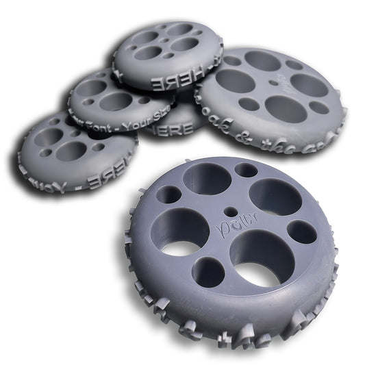 Pott'r Text Wheel for Clay – Custom Personalised – High Detail Impression Roller